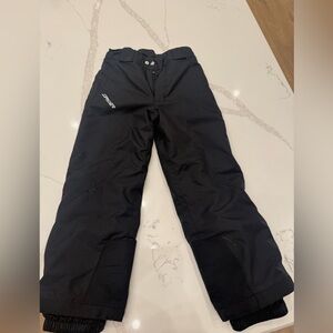 Spyder Black Kids Snow Pants size 8